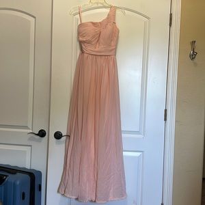 JJ’s House blush pink gown